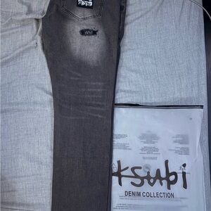 Ksubi Black Distressed Men Jeans